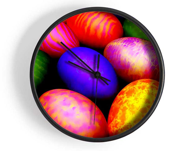 Easter Egg Hunt Clock - Wallart-Direct UK