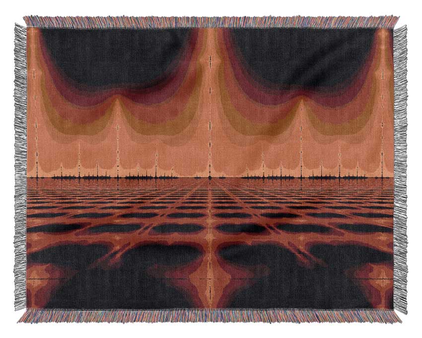 Electrical Fire Grid Woven Blanket