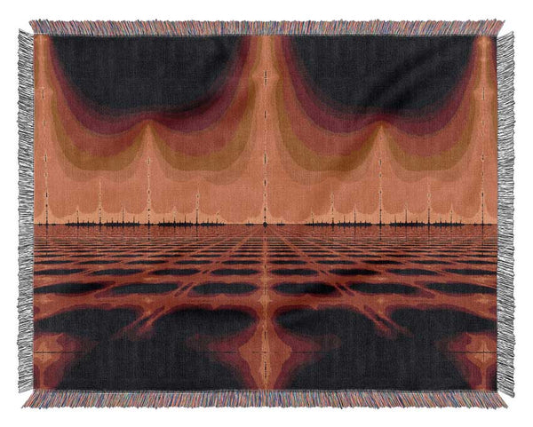 Electrical Fire Grid Woven Blanket