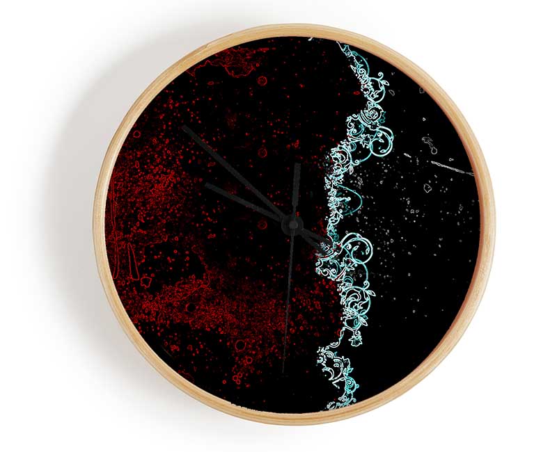 From Left To Right Clock - Wallart-Direct UK