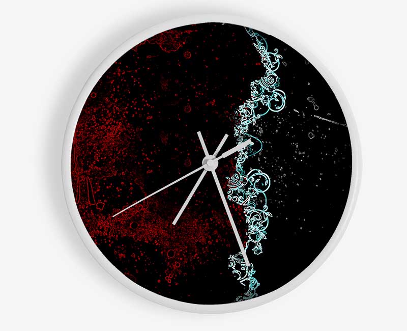 From Left To Right Clock - Wallart-Direct UK