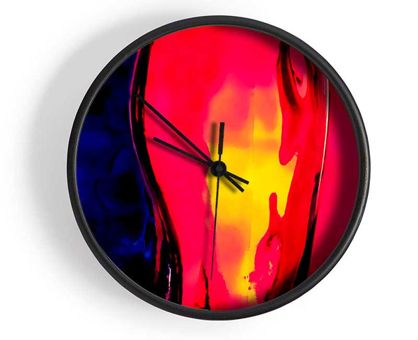 Glass Rainbow Clock - Wallart-Direct UK
