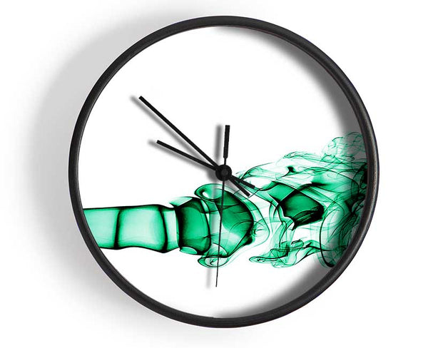 Green Celebration Clock - Wallart-Direct UK