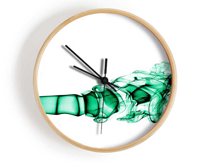 Green Celebration Clock - Wallart-Direct UK