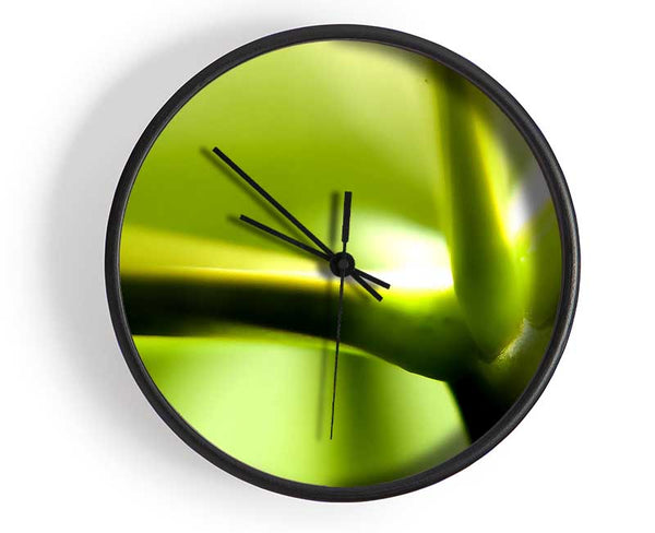 Green Stem Clock - Wallart-Direct UK