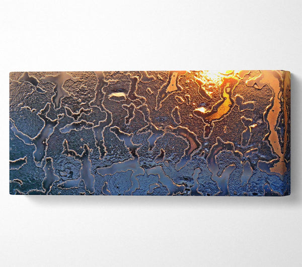 Eisiges Glas