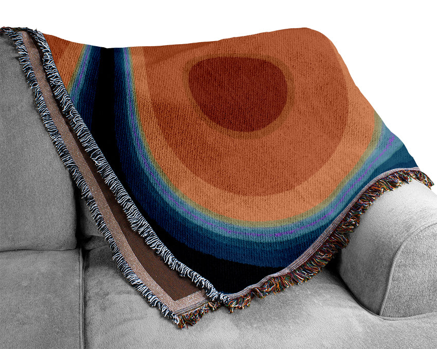 Lava Lustre Woven Blanket