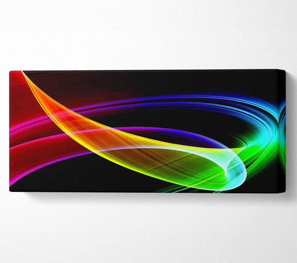 Multi Coloured Galaxy Swirl
