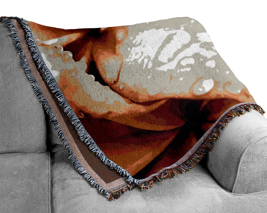 Petal Dew Woven Blanket