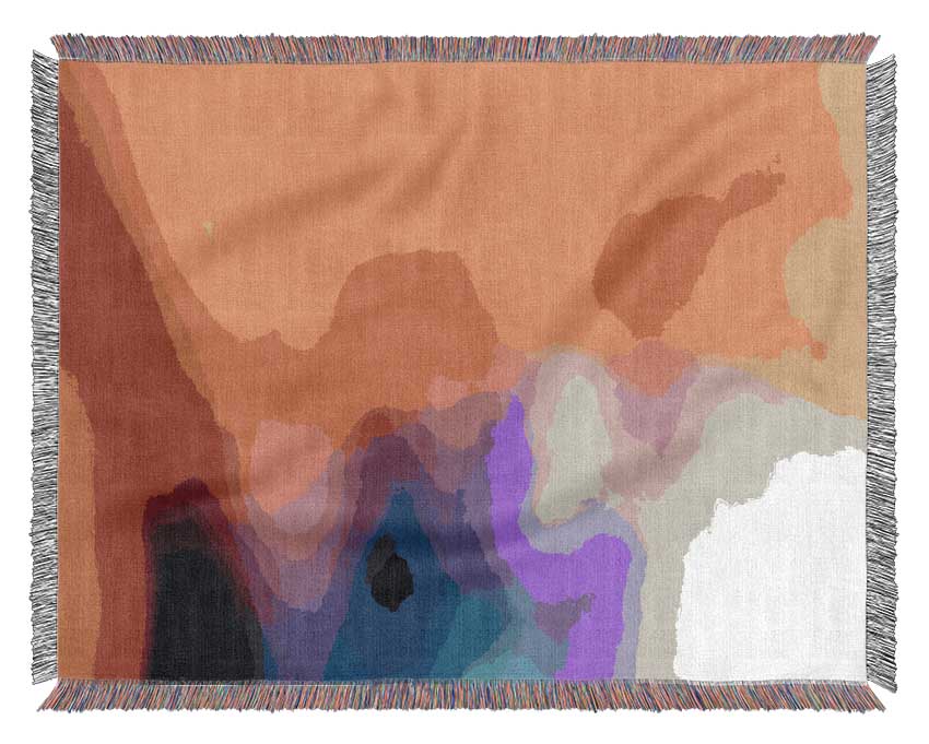 Rainbow Mist Woven Blanket