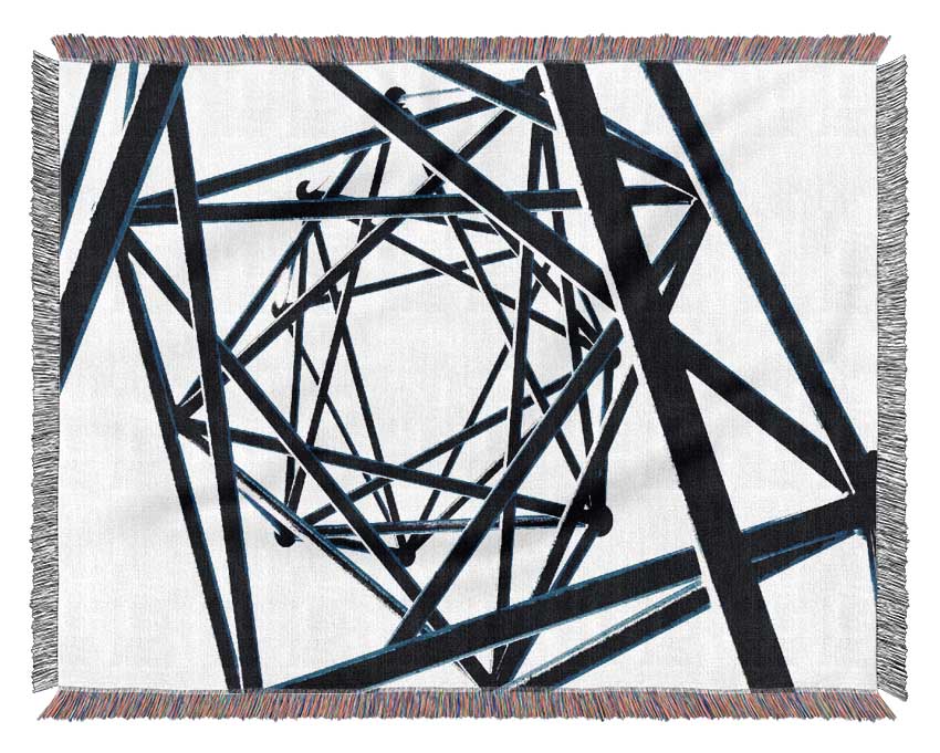 Scaffolders Blue Dream Woven Blanket