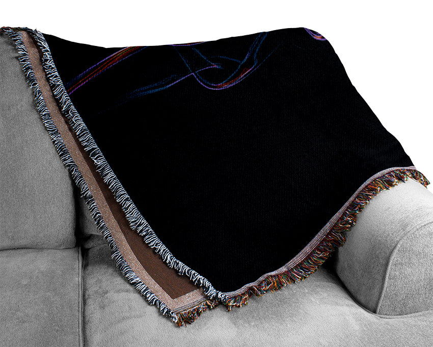 Smoke Dance Woven Blanket