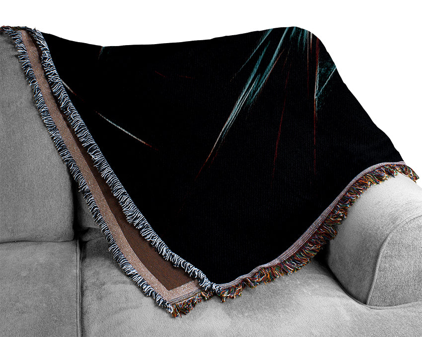 Spike Attack Woven Blanket
