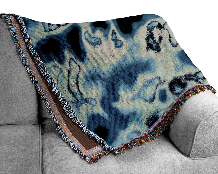 Steel Waters Woven Blanket