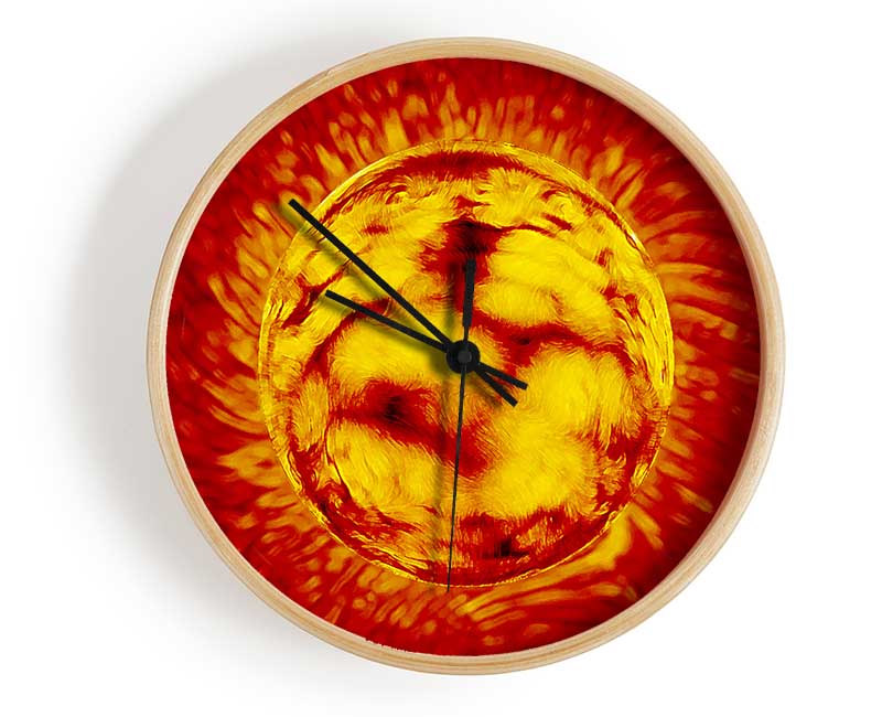 Sun Worshiper Clock - Wallart-Direct UK