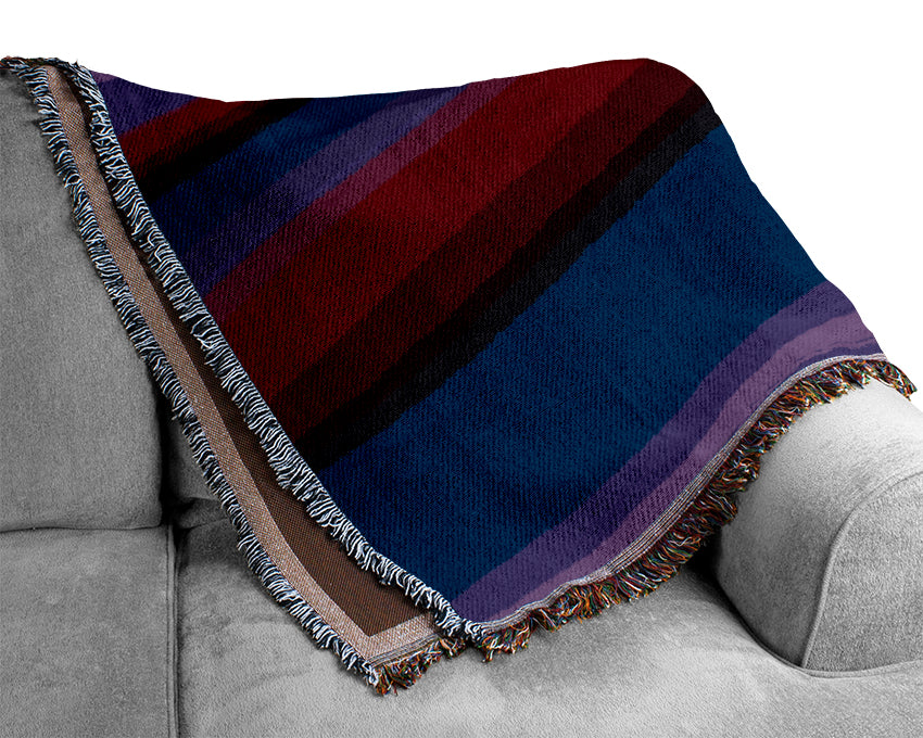 The Road Less Travelled Woven Blanket