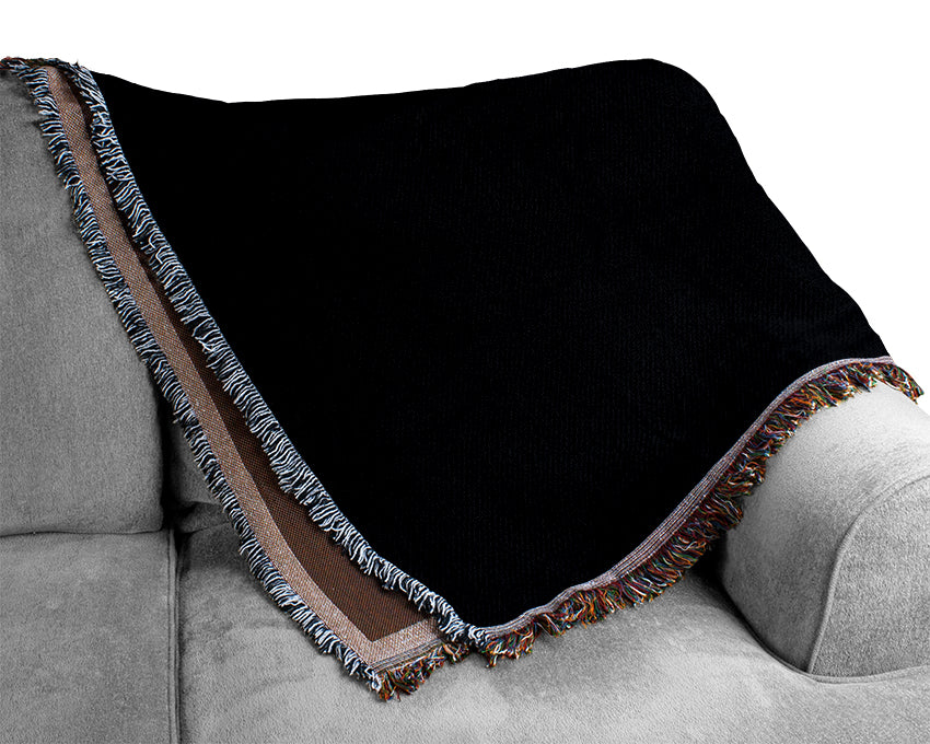 The Wormhole Of Creation Woven Blanket