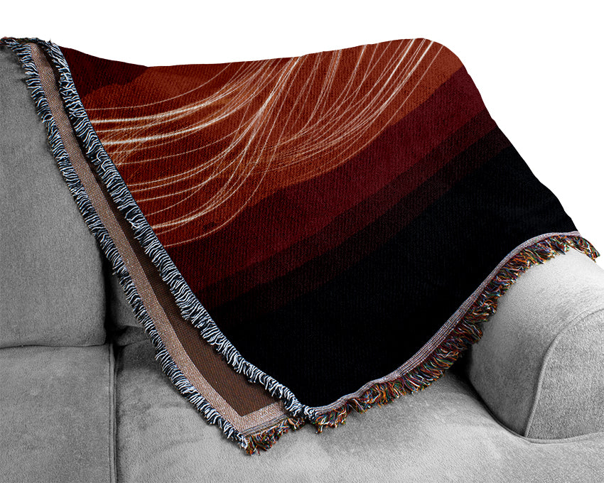 Time Lines Woven Blanket