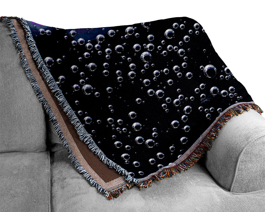 Tiny Air Bubbles Woven Blanket