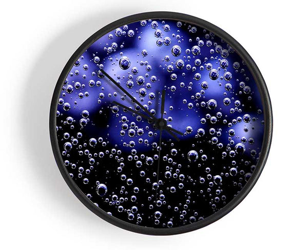 Tiny Air Bubbles Clock - Wallart-Direct UK