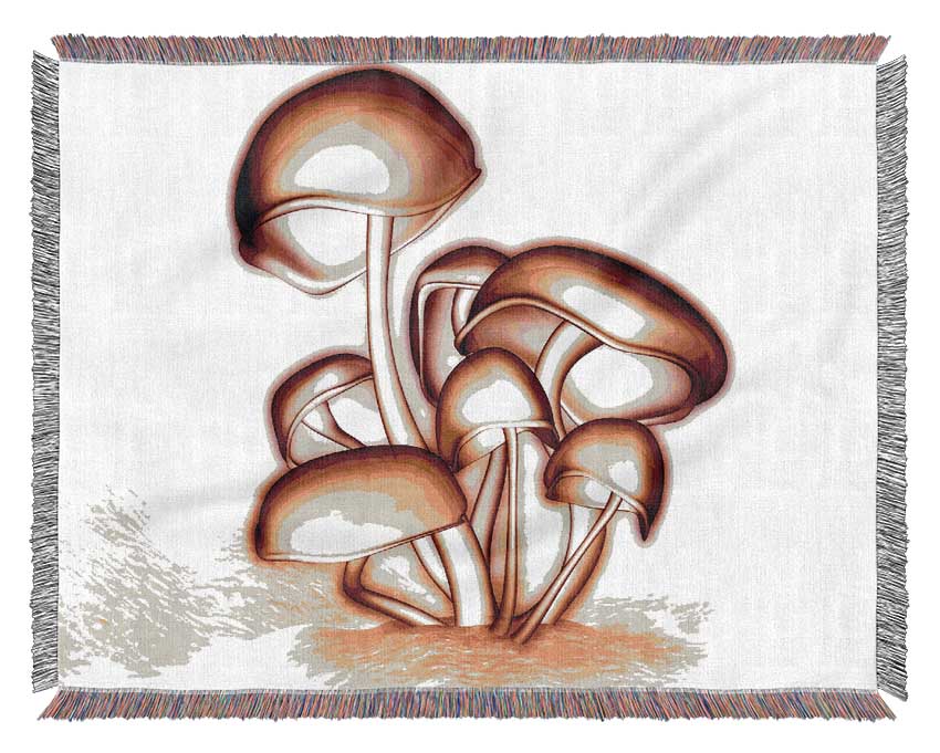 Toad Stool Woven Blanket