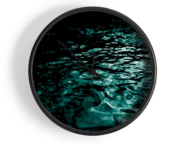 Turbulent Waters Clock - Wallart-Direct UK