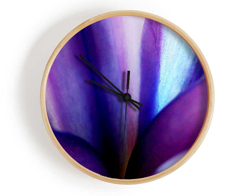 Violet Dream Clock - Wallart-Direct UK