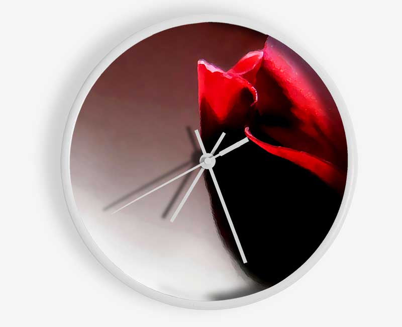 Visions Of A Rose Clock - Wallart-Direct UK