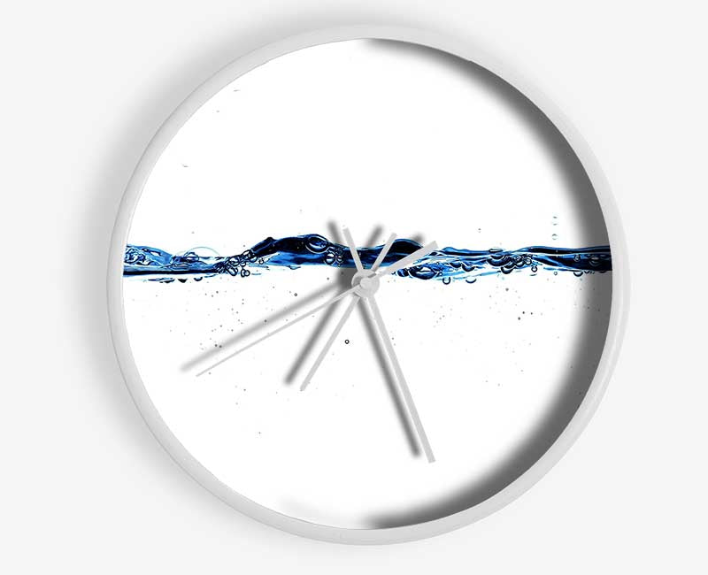 Water Line Clock - Wallart-Direct UK