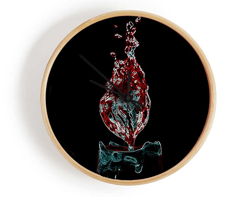 Water Candle Clock - Wallart-Direct UK