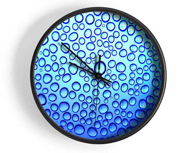 Water Drop Pattern Clock - Wallart-Direct UK
