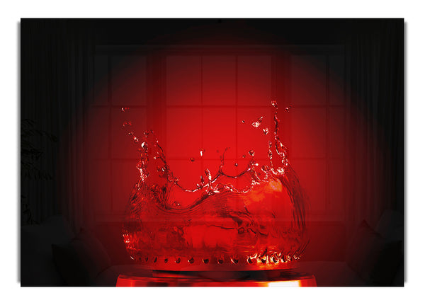 Wasser Flamme Rot