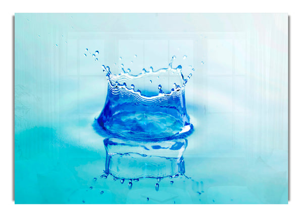 Wasserspritzer Reflexion