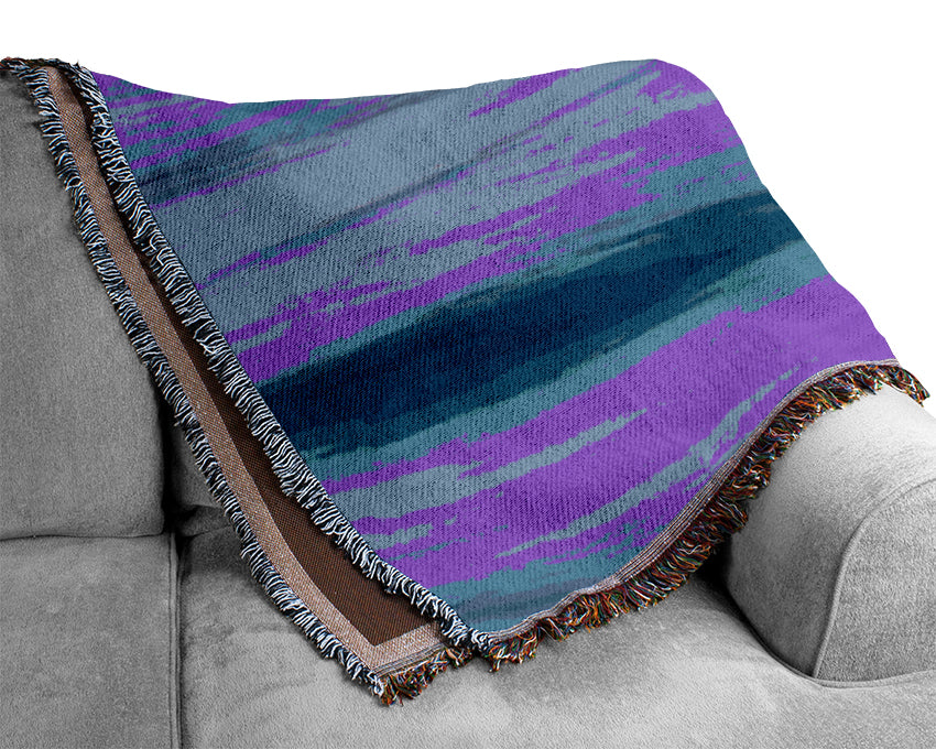 Water Surface Ripple Woven Blanket