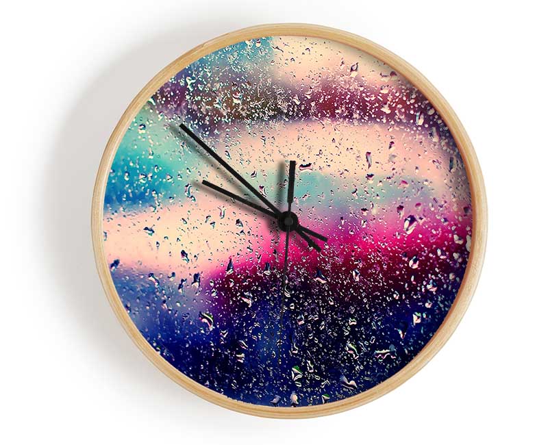 Wet Windshield Clock - Wallart-Direct UK