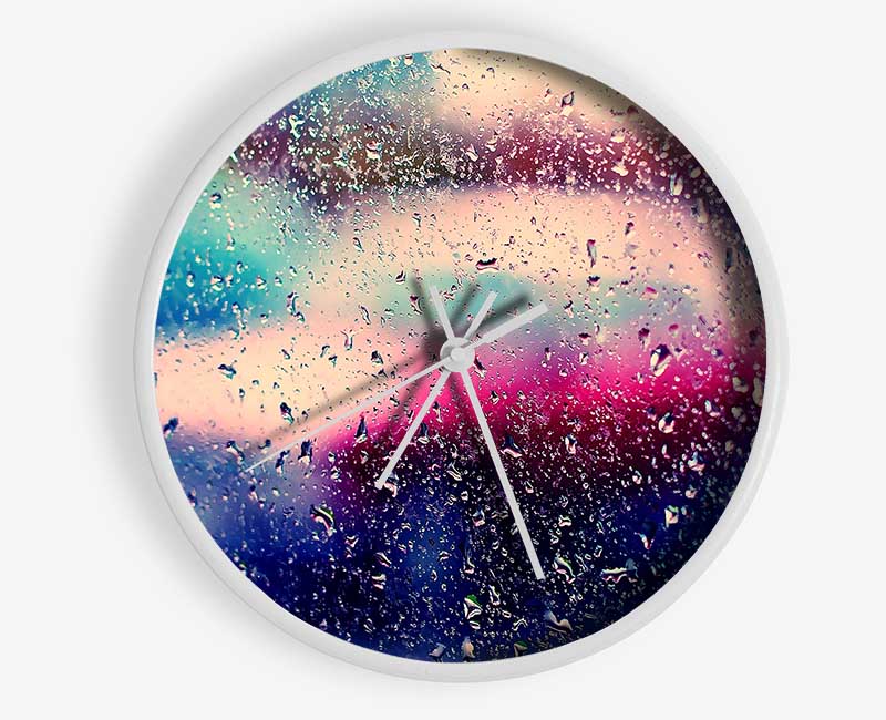 Wet Windshield Clock - Wallart-Direct UK