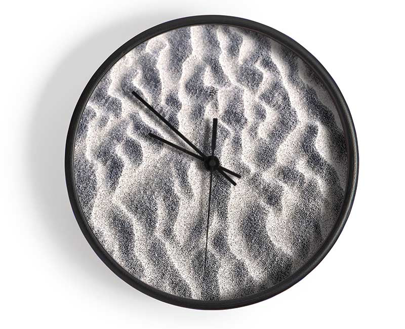 White Desert Sand Clock - Wallart-Direct UK