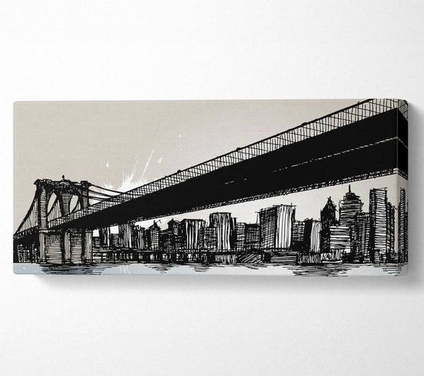 Abstrakte New York City