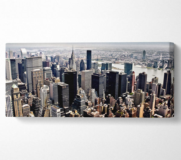 Luftaufnahme von New York City