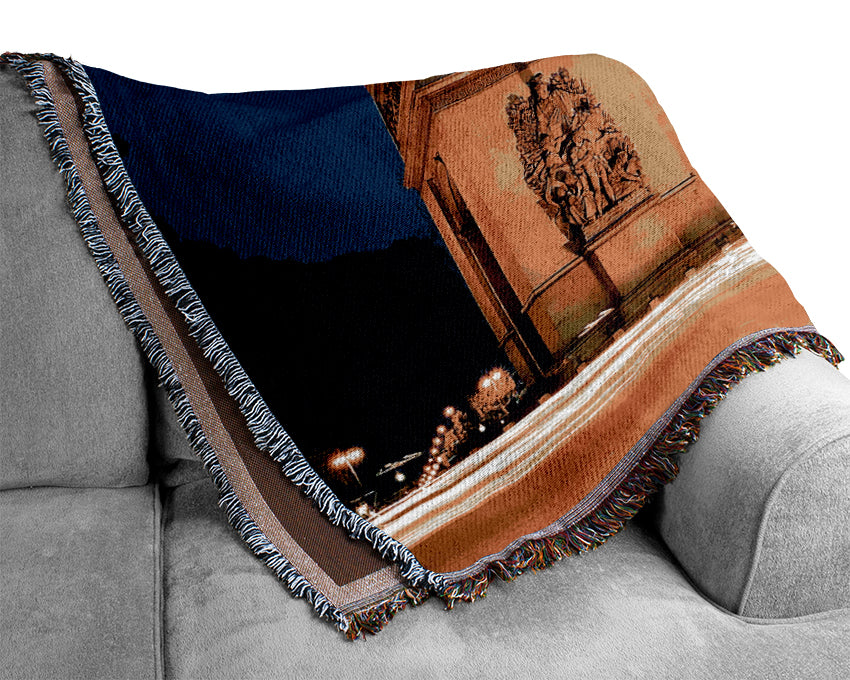 Arc De Triomphe Woven Blanket