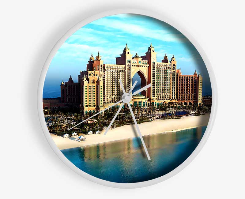 Atlantis The Palm Dubai Clock - Wallart-Direct UK