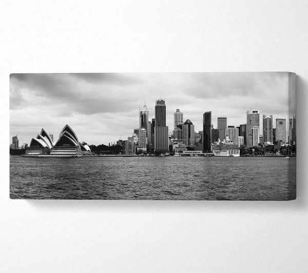 Australien Sydney River View B n W