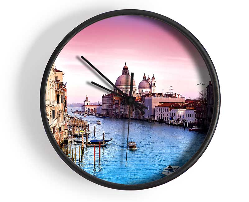Beauty Of Venice Clock - Wallart-Direct UK