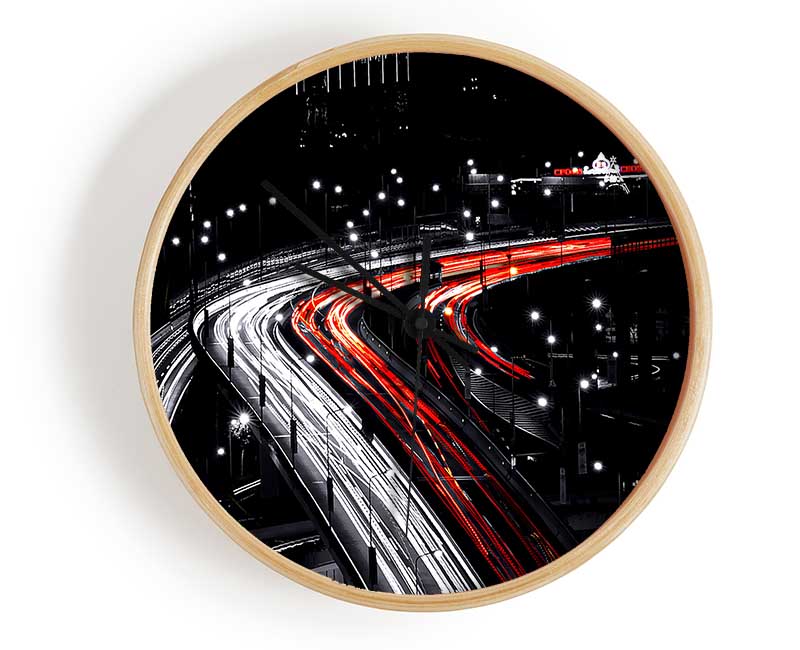 Bridges Of Shanghai Clock - Wallart-Direct UK