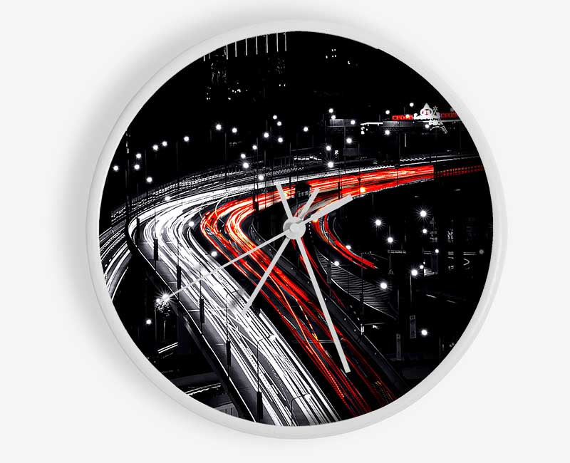 Bridges Of Shanghai Clock - Wallart-Direct UK