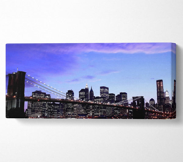 Brooklyn Bridge bei Nacht