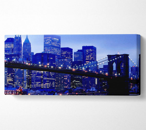 Brooklyn Bridge Blauer Farbton