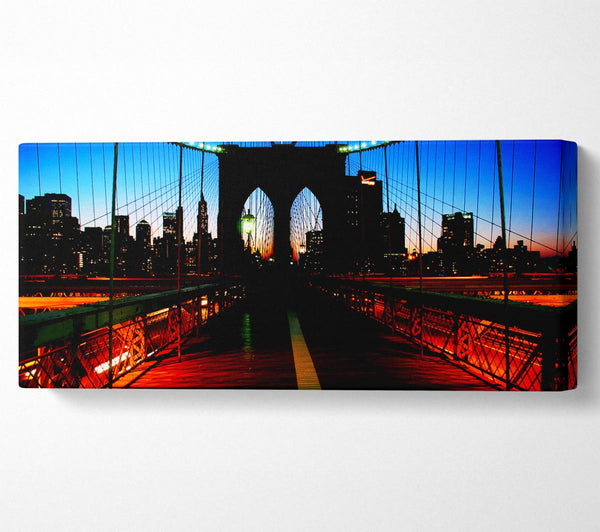 Brooklyn Bridge - Roter Farbton