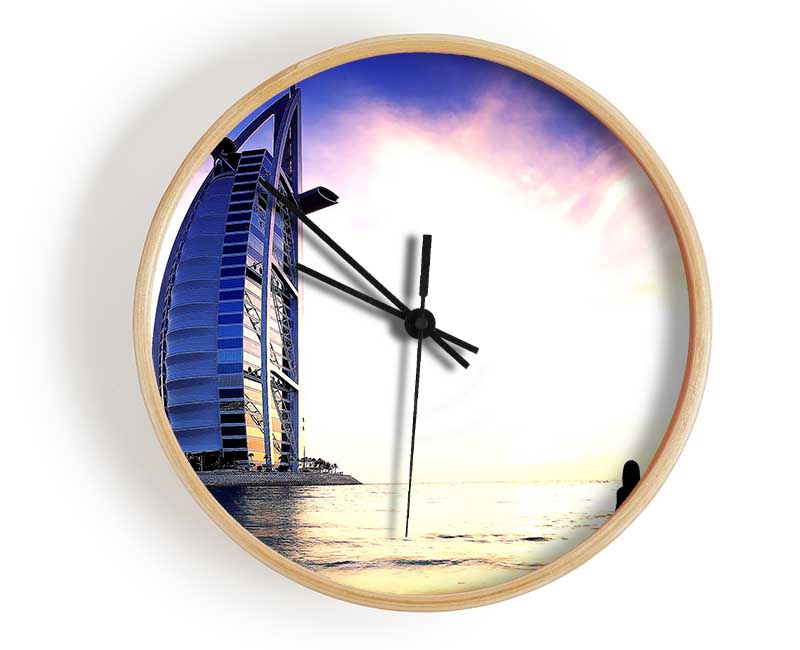 Burj Al Arab Dubai Clock - Wallart-Direct UK