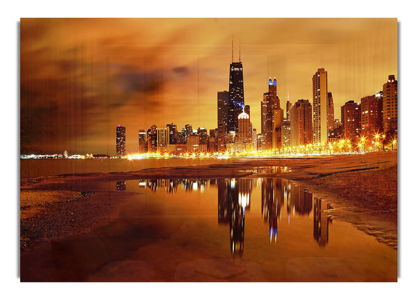 Chicago Late Evening